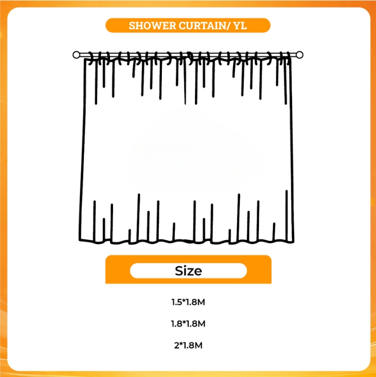 3D shower curtain - Sex And The City Store