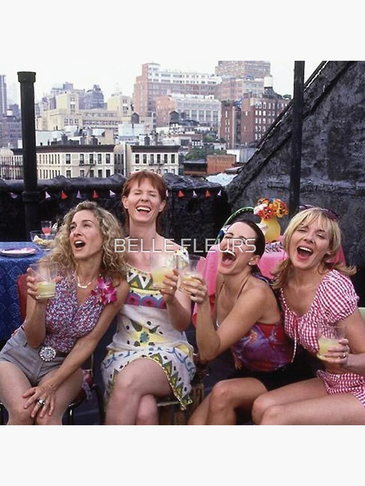 Sex And The City Funny Girls Throw Pillow - Image 2