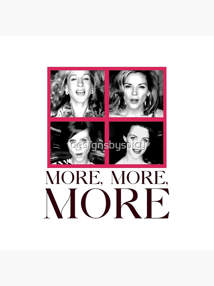 Satc More More More Throw Pillow - Image 2