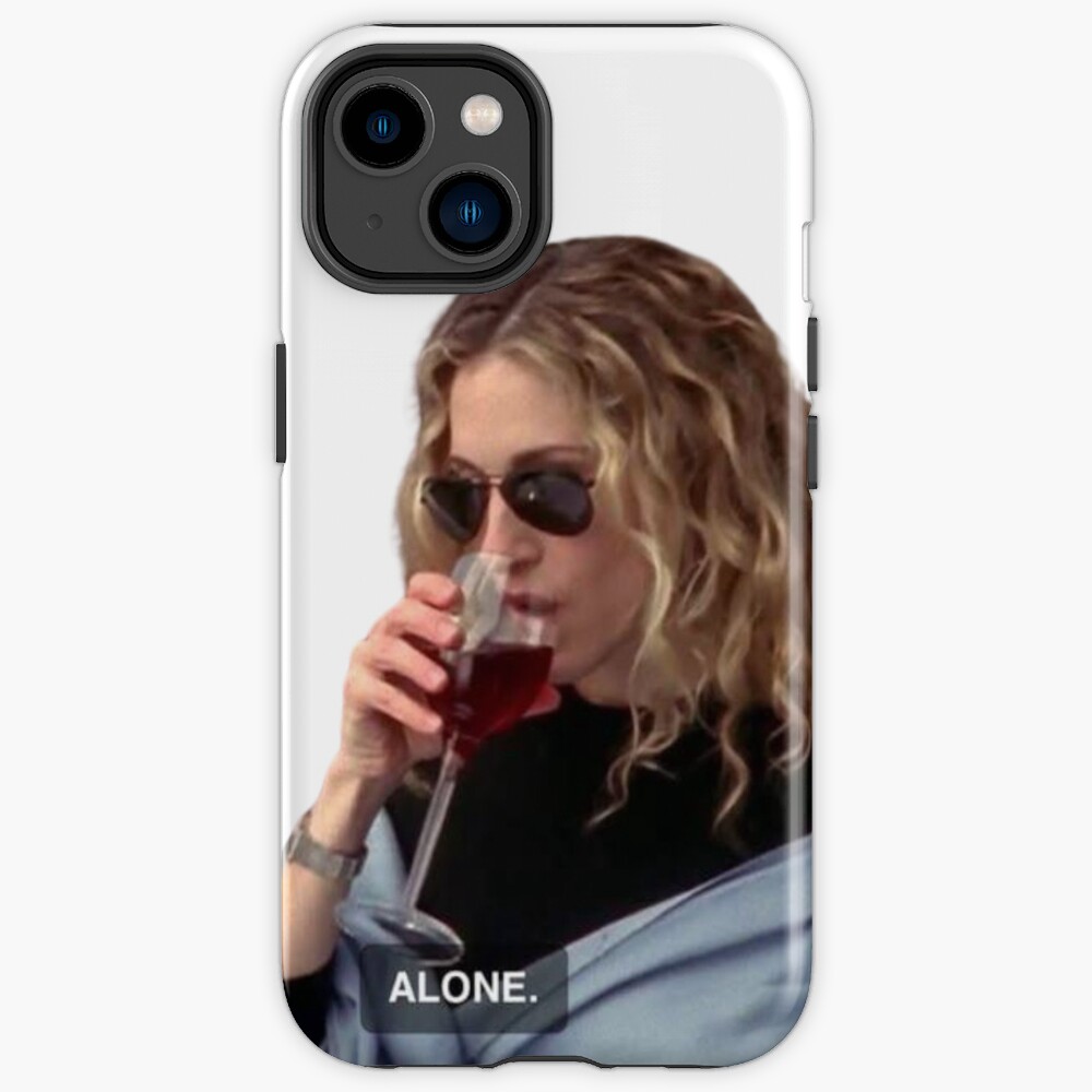 Alone Carrie Bradshaw Sex And The City Iphone Case