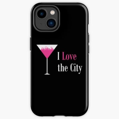 I Love The City Pink Iphone Case