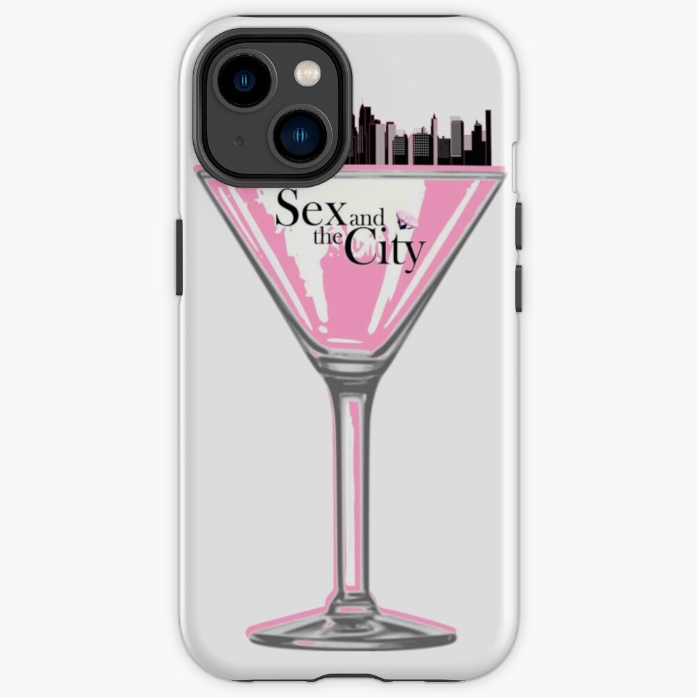 Pink Martini Glass Iphone Case