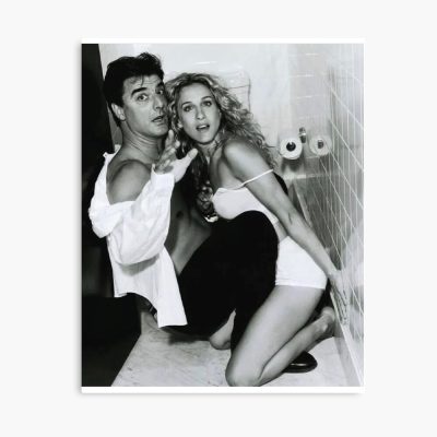 Carrie And Big Bathroom Photo Poster