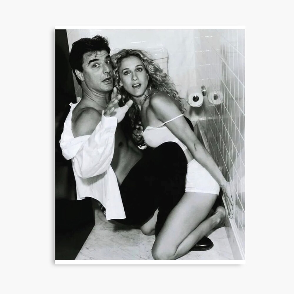 Carrie And Big Bathroom Photo Poster