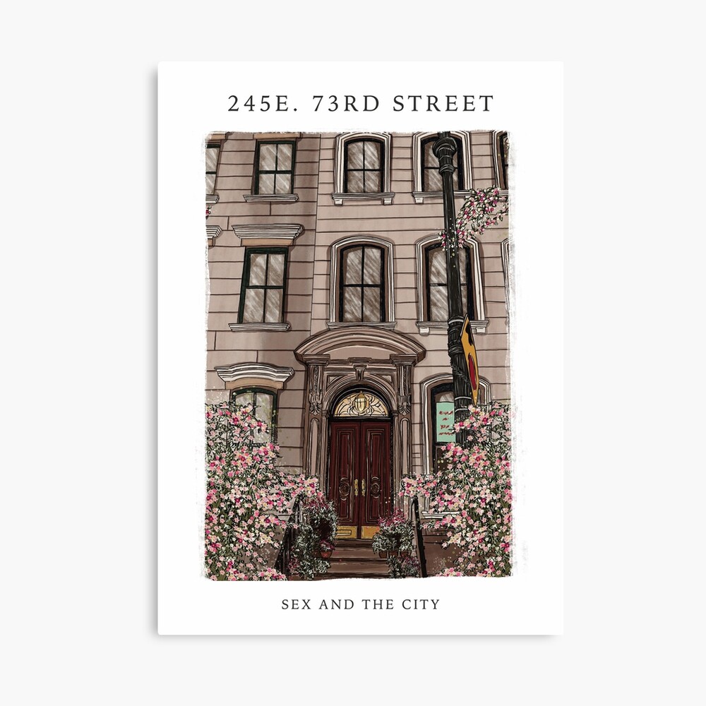 Sex And The City Carrie Bradshaw Poster