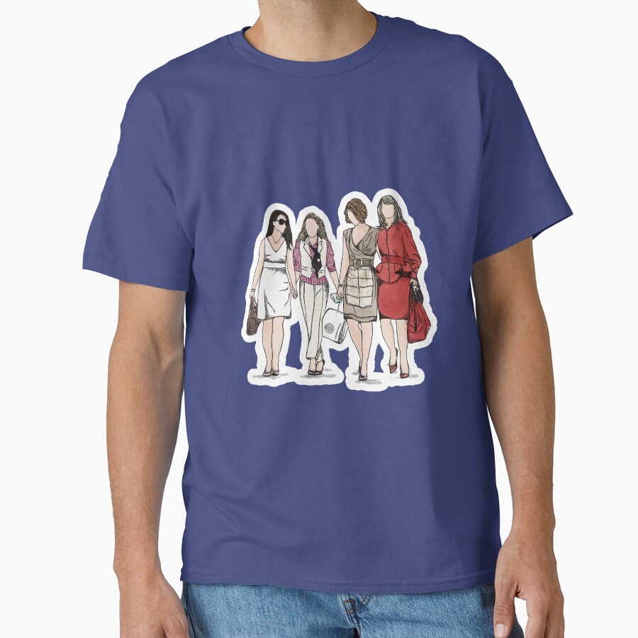 Sex And The City Art 4 Girls T-shirt - Image 4