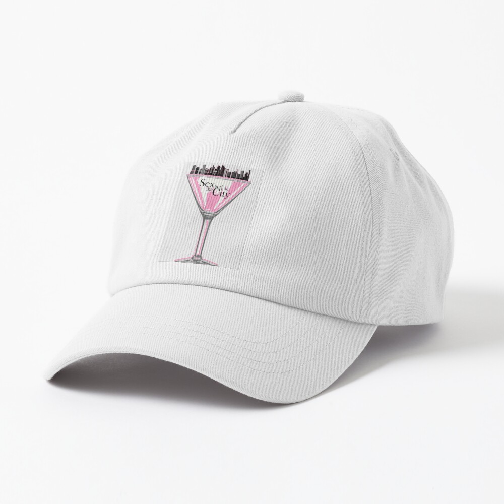 Pink Martini Glass Hat