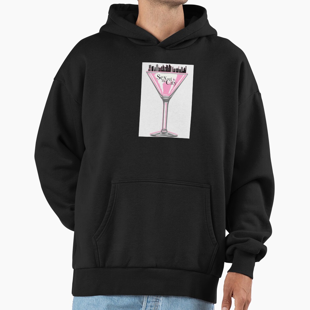 Sact Pink Martini Glass Hoodie - Image 2