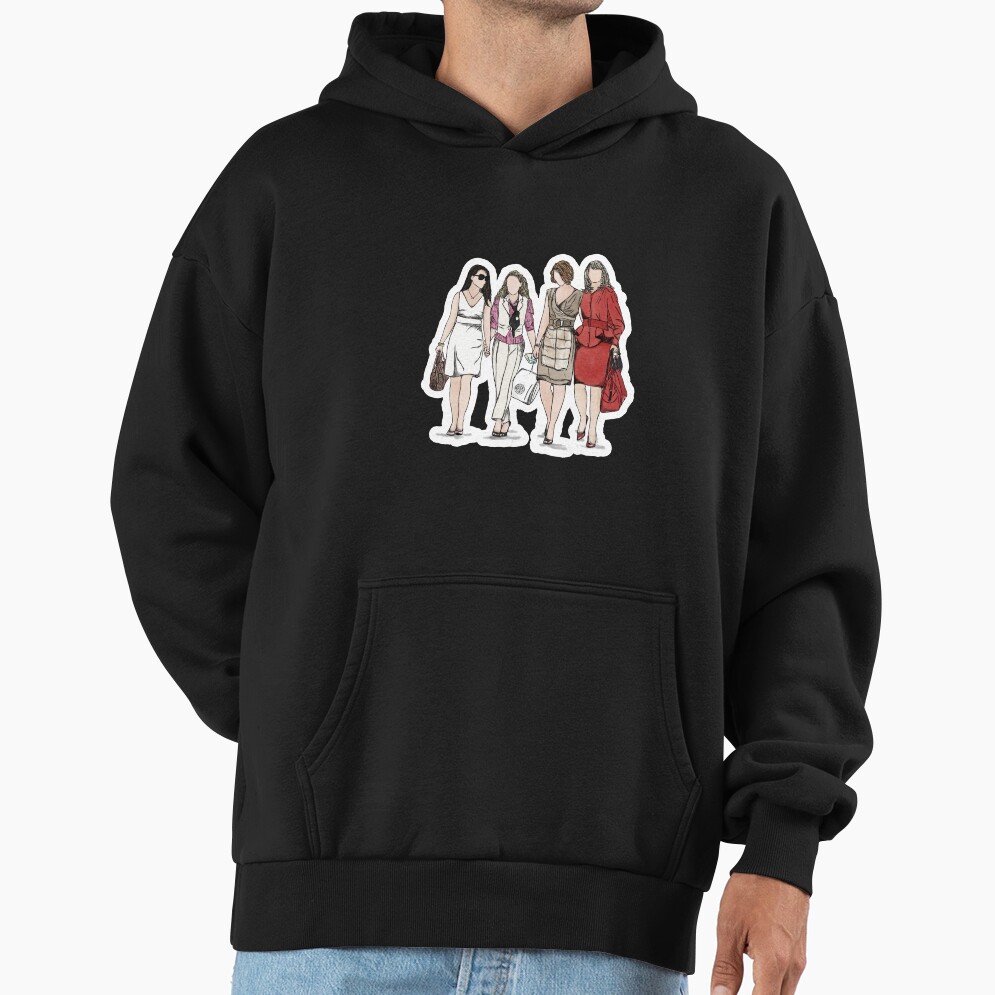 Sex And The City Art 4 Girls Hoodie - Image 3