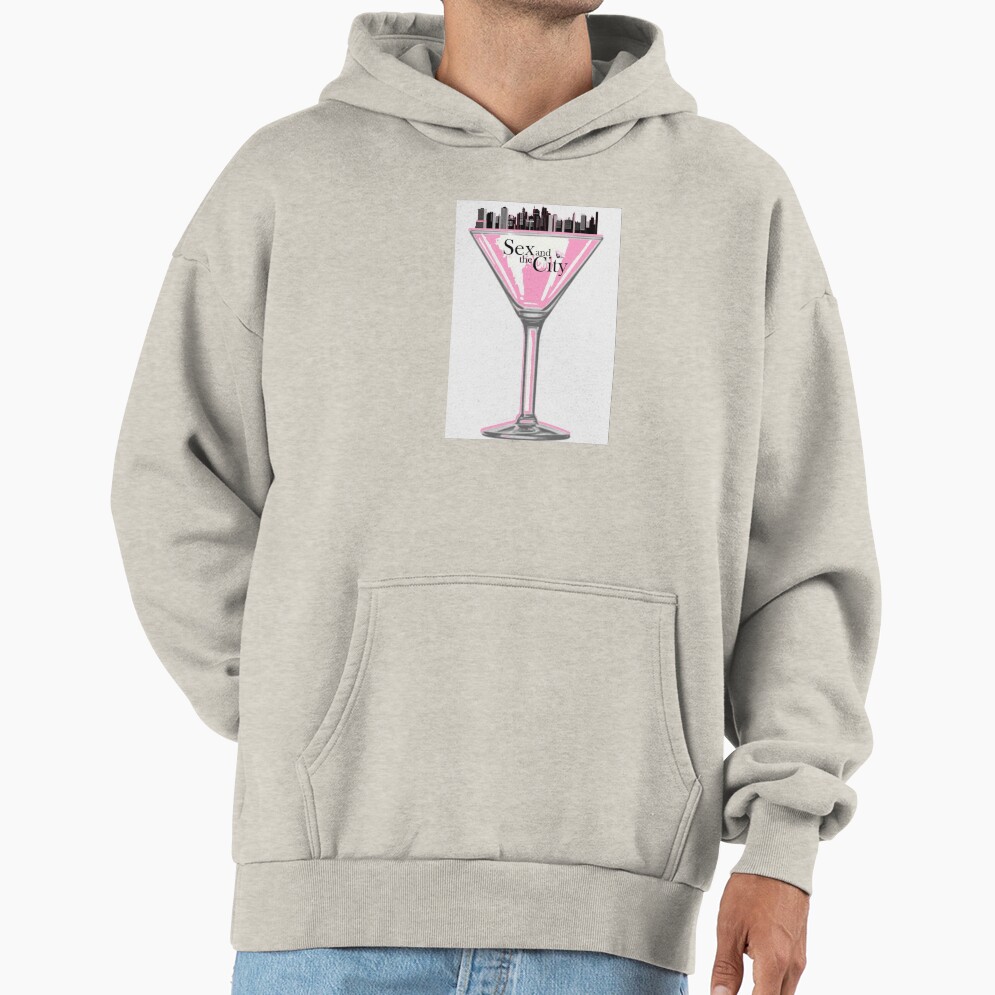 Sact Pink Martini Glass Hoodie - Image 3