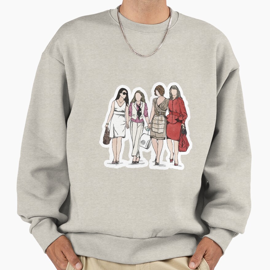 Sex And The City Art 4 Girls Sweatshirt