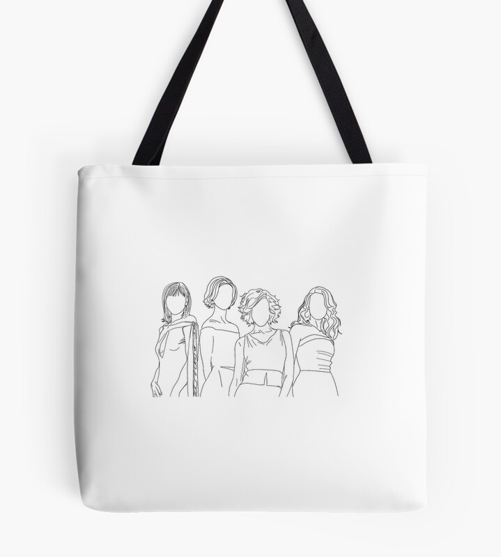 Sex And The City Art Girls Tote Bag