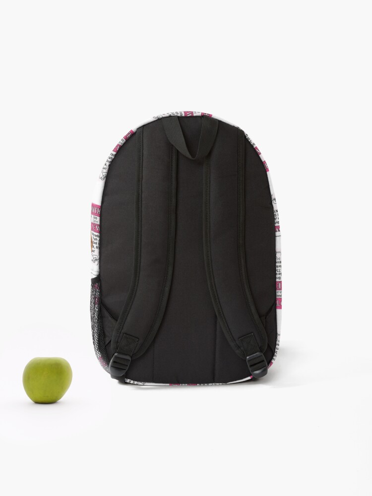 Carrie Bradshow License Id Backpack - Image 2