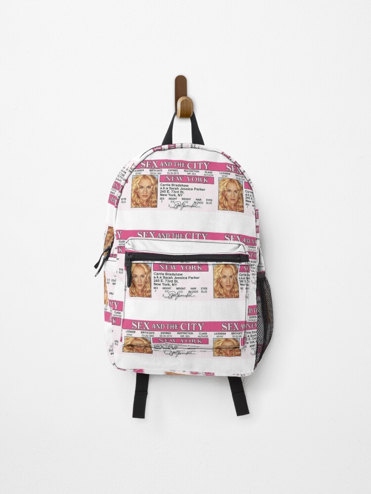 Carrie Bradshow License Id Backpack