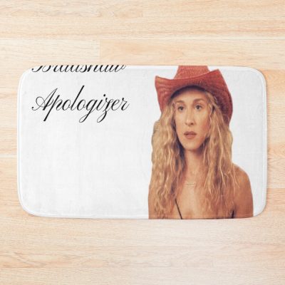 Carrie Bradshaw Apologizer Bath Mat