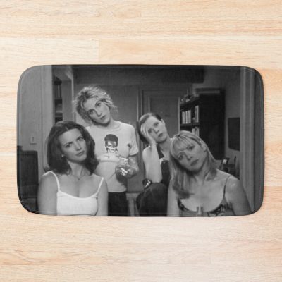 Sex And The City Black And White Bath Mat