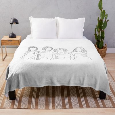 Sex And The City Art Girls Throw Blanket