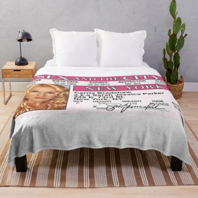 Sex And The City Carrie Bradshow Throw Blanket