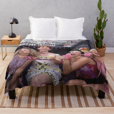 Sex And The City Funny Girls Throw Blanket