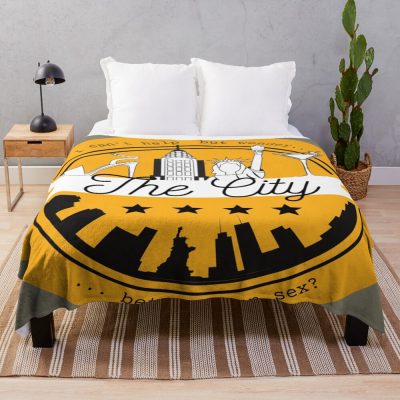 Miranda And The City Throw Blanket