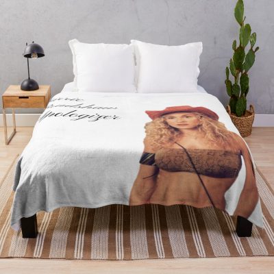 Carrie Bradshaw Apologizer Throw Blanket
