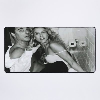 Carrie And Big Bathroom Photo Mouse Pad