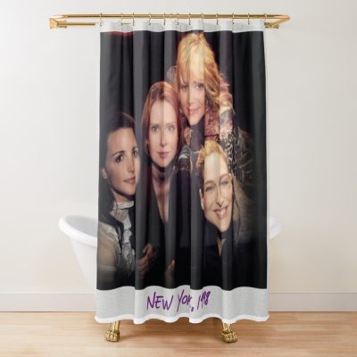 Sex And The City Funny Girls Shower Curtain