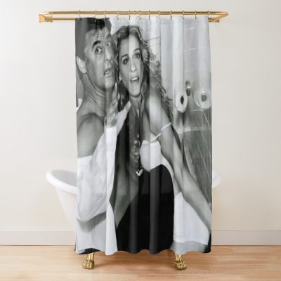 Carrie And Big Bathroom Photo Shower Curtain