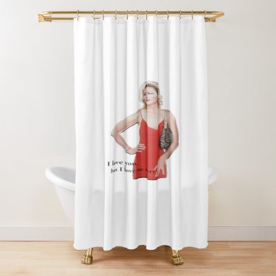 Samantha Jones Iconic Quote Shower Curtain