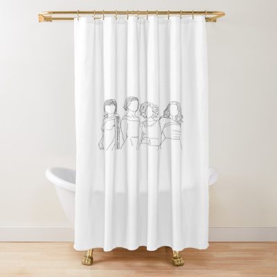 Sex And The City Art Girls Shower Curtain