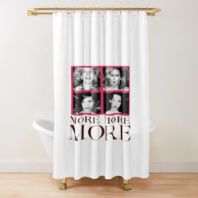 Satc More More More Shower Curtain