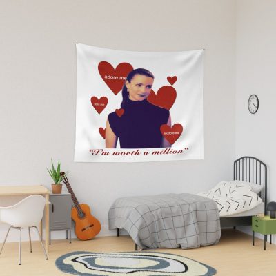 Sex And The City Charlotte Hearts Tapestry