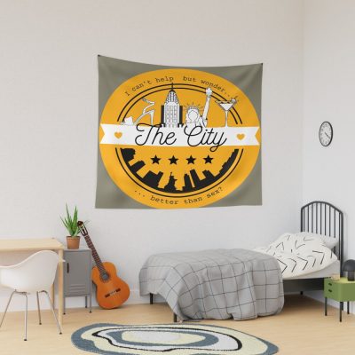 Miranda And The City Tapestry
