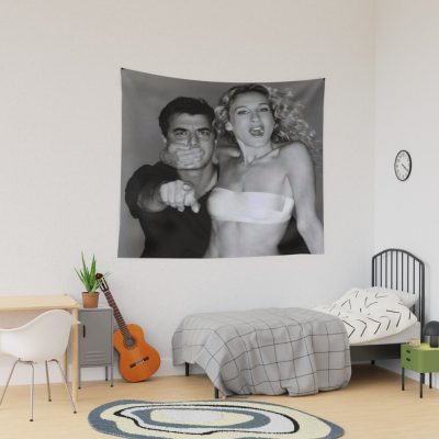 Carrie And Big Photo Tapestry