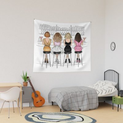 Sex And The City Girls In Bar Tapestry