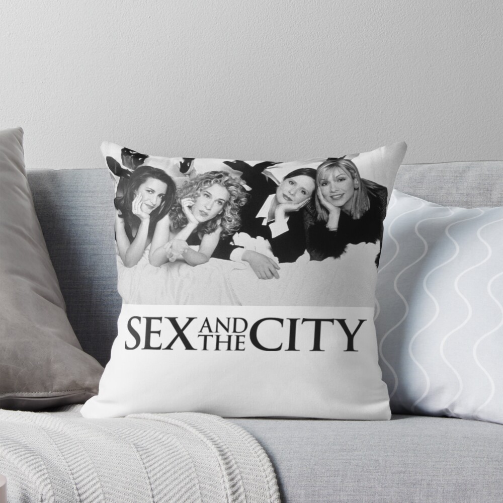 Sex And The City Lovely Girls Throw Pillow