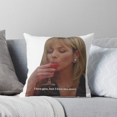Samantha Jones Quote Throw Pillow