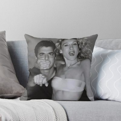Carrie And Big Photo Throw Pillow
