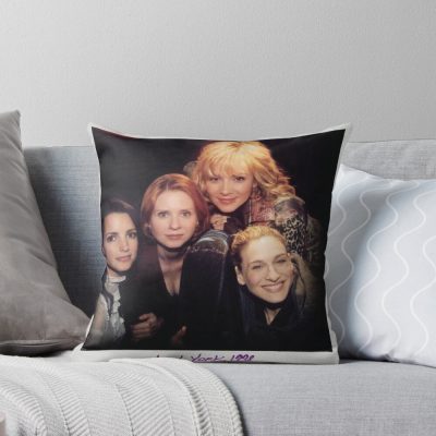 Sex And The City Girls Throw Pillow