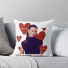 Sex And The City Charlotte Hearts Throw Pillow